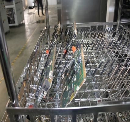 PLC SUS304 Машина для очистки печатных плат с системой сушки на горячем воздухе