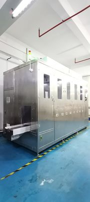 Машина для очистки корзин с многоразовыми отверстиями с вращающимся спреем